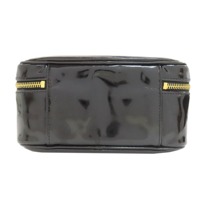 CHANEL Vanity COCO Mark GoldHardware 2WAY Handbag Patent leather Ladies [Used]