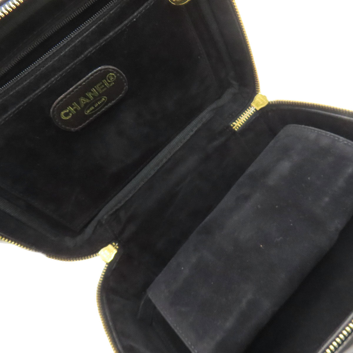CHANEL Vanity COCO Mark GoldHardware 2WAY Handbag Patent leather Ladies [Used]