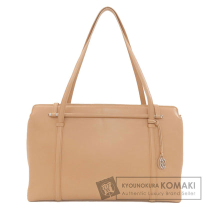 CARTIER Cabochon Tote Bag Leather Ladies [Used]