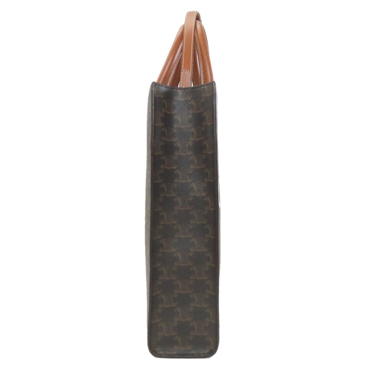セリーヌ バーティカルカバ トリオンフ 2WAY ハンドバッグ PVC/レザー レディース 【中古】【CELINE】