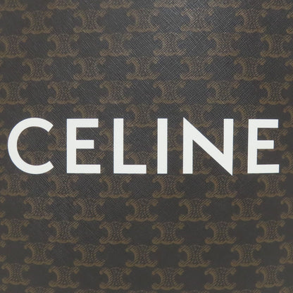 セリーヌ バーティカルカバ トリオンフ 2WAY ハンドバッグ PVC/レザー レディース 【中古】【CELINE】