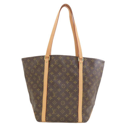 ルイヴィトン M51108 サックショッピング トートバッグ モノグラムキャンバス レディース 【中古】【LOUIS VUITTON】