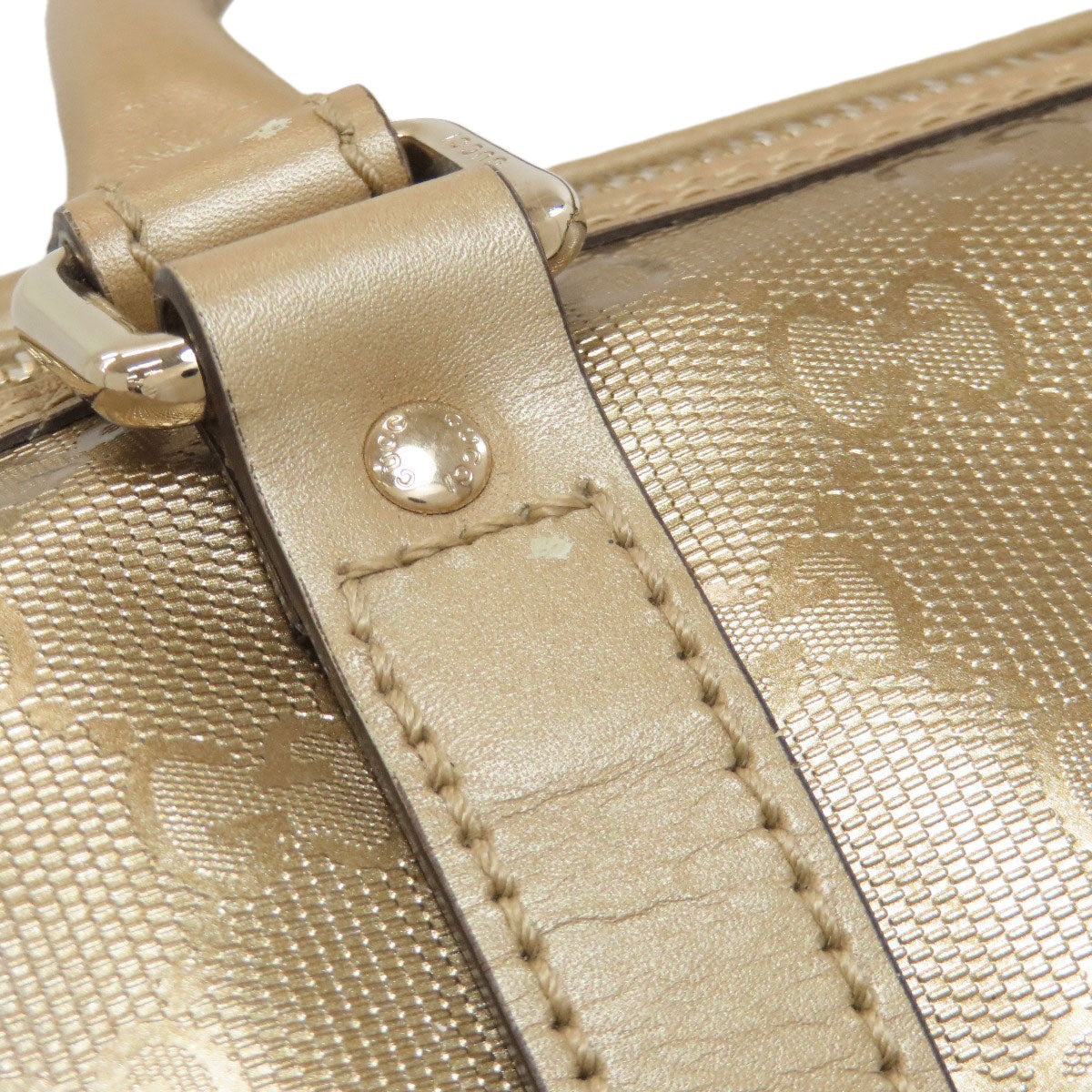 GUCCI 193603 GG implementation Boston bag PVC Ladies [Used]