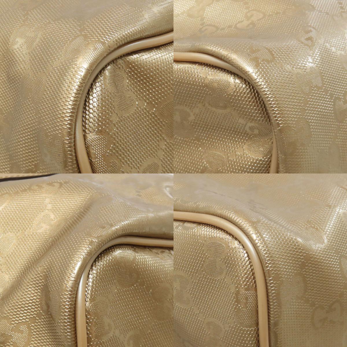 GUCCI 193603 GG implementation Boston bag PVC Ladies [Used]