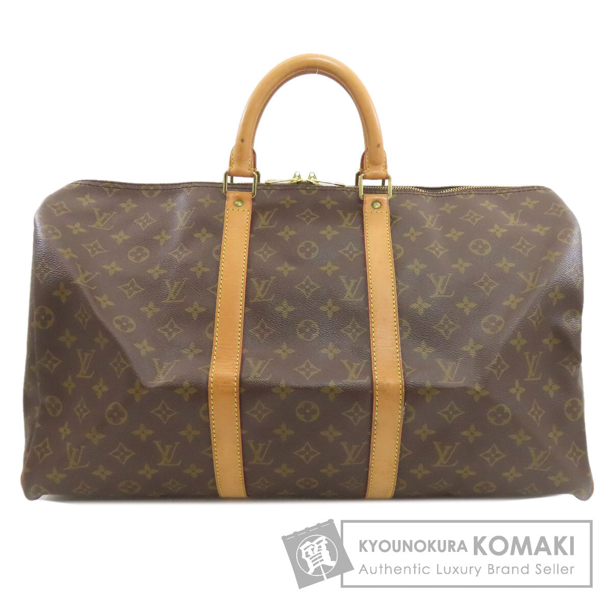 ルイヴィトン M41416 キーポル50 ボストンバッグ モノグラムキャンバス レディース 【中古】【LOUIS VUITTON】