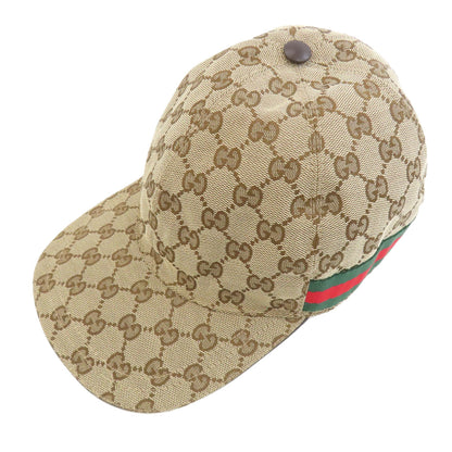 GUCCI 200035 GG pattern hat Canvas Ladies [Used]