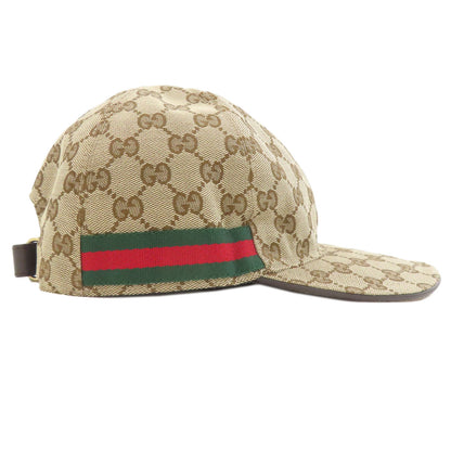 GUCCI 200035 GG pattern hat Canvas Ladies [Used]