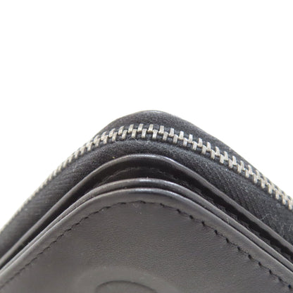 CHANEL Matelasse SilverHardware Long wallet (with coin pocket) Calf Ladies [Used]