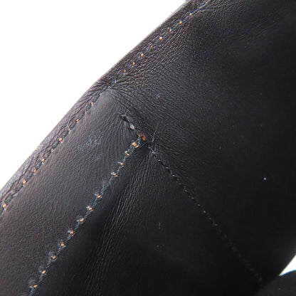 Berluti calligraphy Bifold Wallet with Coin Pocket Leather Ladies [Used]