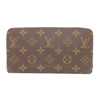 LOUIS VUITTON M42616 Zippy wallet Long wallet (with coin pocket) Monogram canvas Ladies [Used]