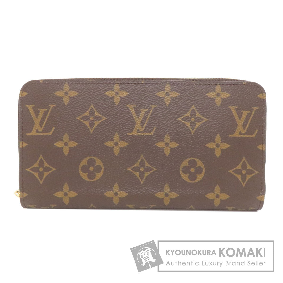 LOUIS VUITTON M42616 Zippy wallet Long wallet (with coin pocket) Monogram canvas Ladies [Used]