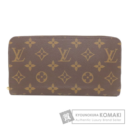 LOUIS VUITTON M42616 Zippy wallet Long wallet (with coin pocket) Monogram canvas Ladies [Used]