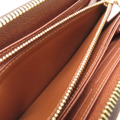 LOUIS VUITTON M42616 Zippy wallet Long wallet (with coin pocket) Monogram canvas Ladies [Used]