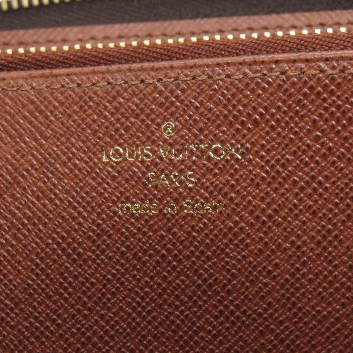 LOUIS VUITTON M42616 Zippy wallet Long wallet (with coin pocket) Monogram canvas Ladies [Used]