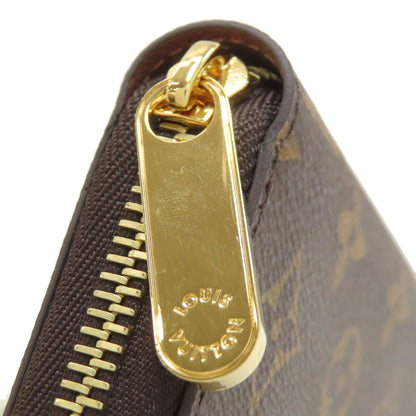 LOUIS VUITTON M42616 Zippy wallet Long wallet (with coin pocket) Monogram canvas Ladies [Used]