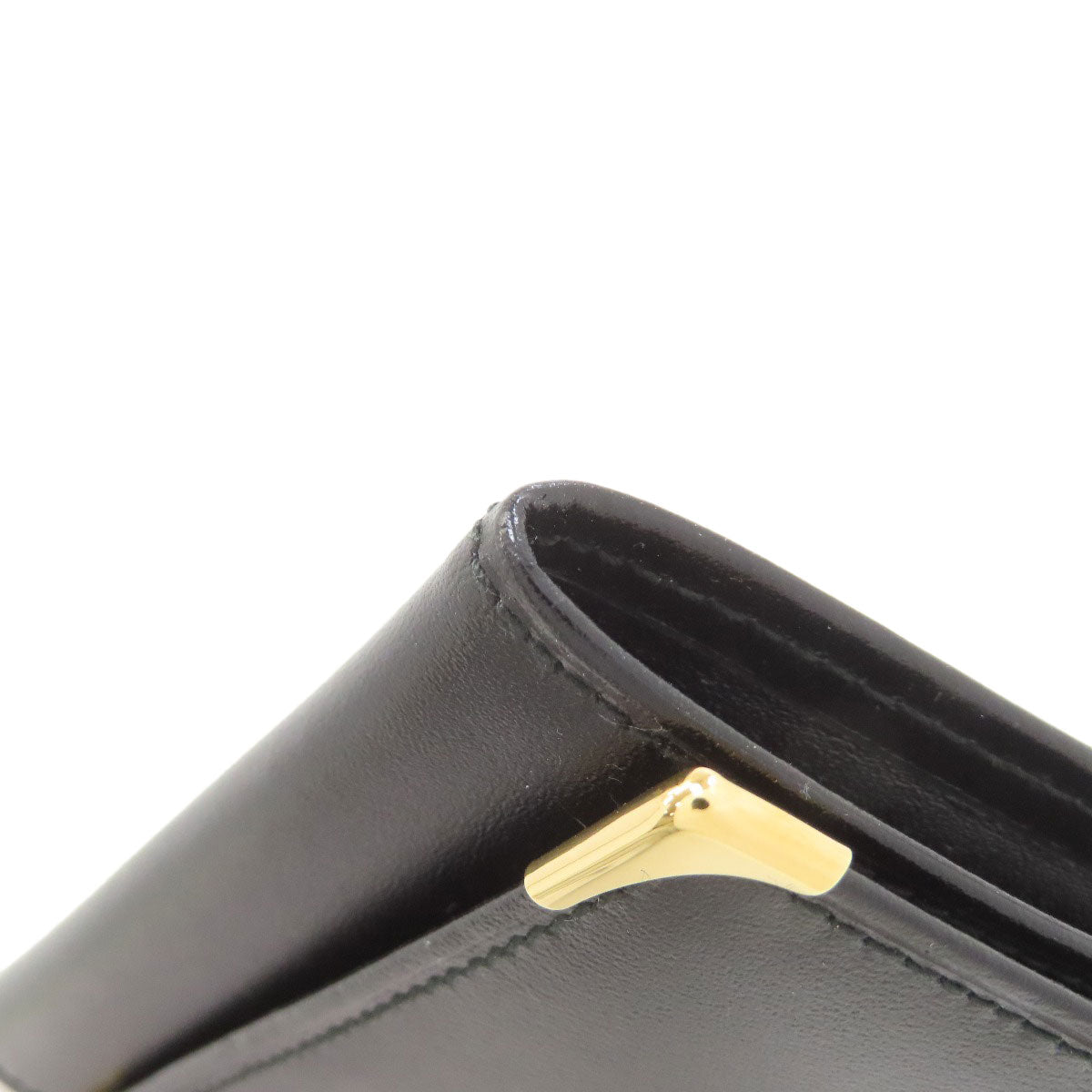 Dunhill logo coin purse Leather Ladies [Used]