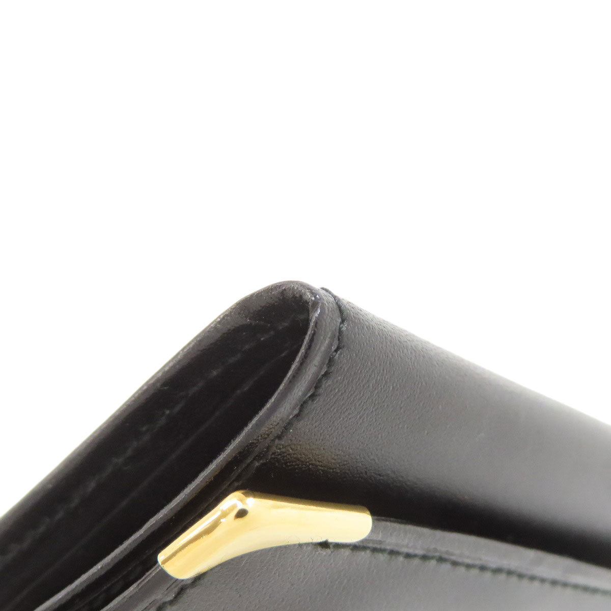 Dunhill logo coin purse Leather Ladies [Used]