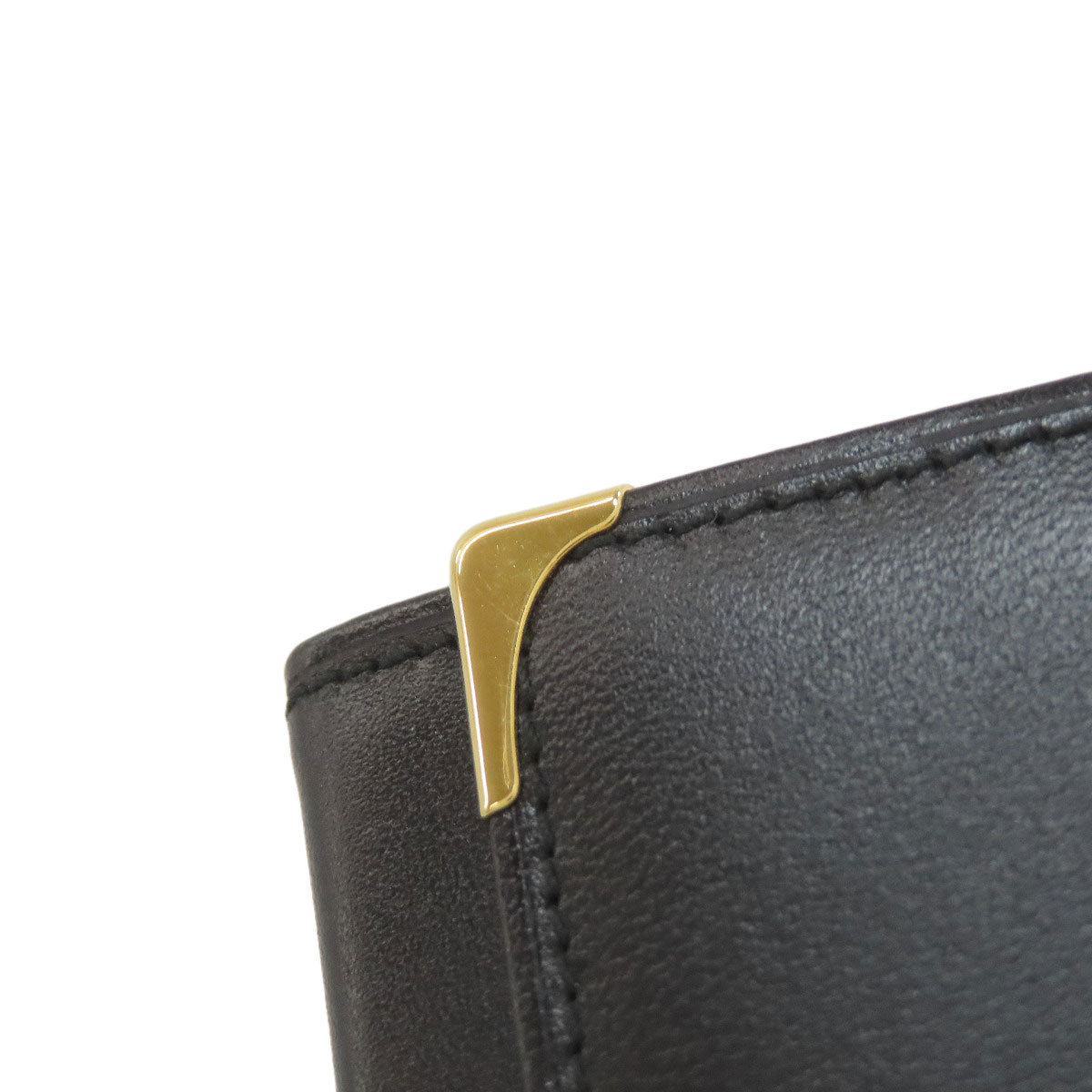 Dunhill logo coin purse Leather Ladies [Used]