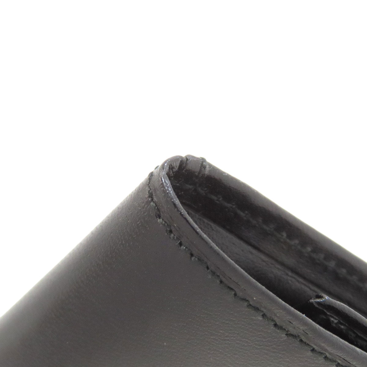 Dunhill logo coin purse Leather Ladies [Used]