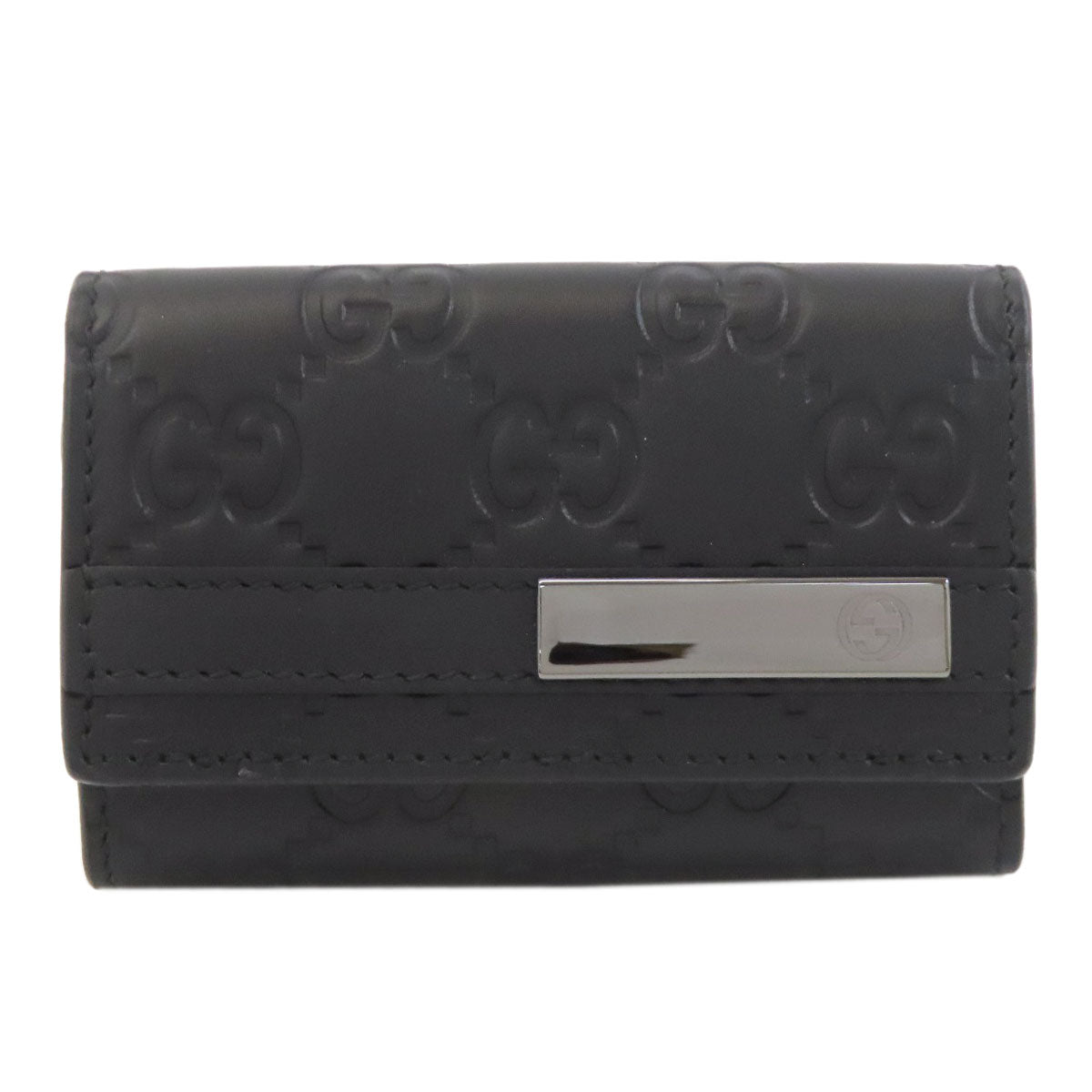 GUCCI 237509 GG signature guccissima key holder Leather Ladies [Used]