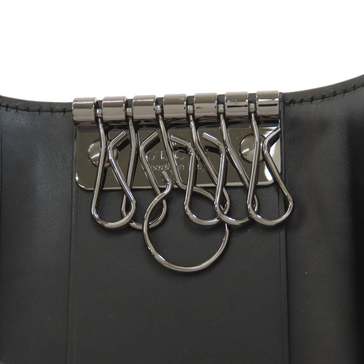 GUCCI 237509 GG signature guccissima key holder Leather Ladies [Used]