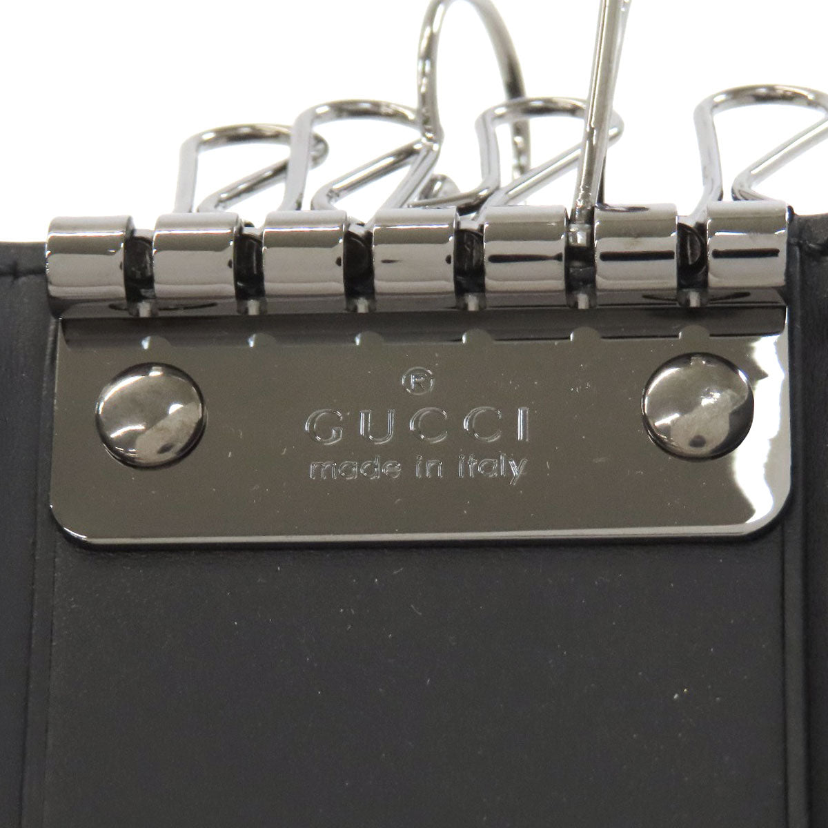 GUCCI 237509 GG signature guccissima key holder Leather Ladies [Used]