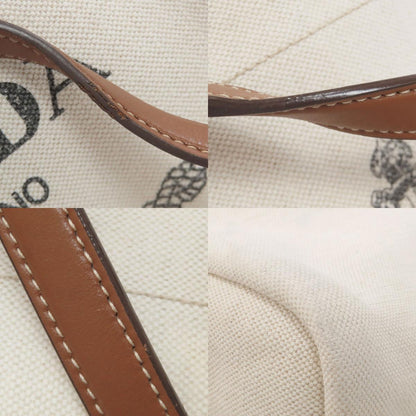 プラダ 1BG355 ロゴ トートバッグ キャンバス レディース 【中古】【PRADA】