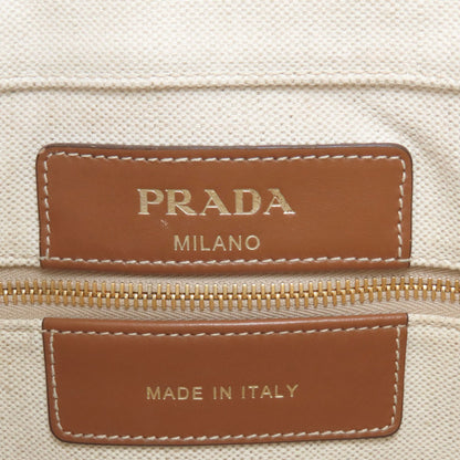 プラダ 1BG355 ロゴ トートバッグ キャンバス レディース 【中古】【PRADA】