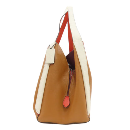 COACH 4300 logo Tote Bag Leather Ladies [Used]