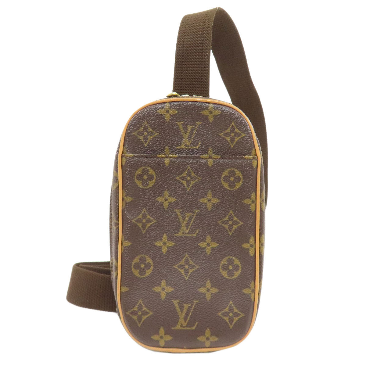 ルイヴィトン M51870 ポシェット・ガンジュ ボディバッグ モノグラムキャンバス レディース 【中古】【LOUIS VUITTON】