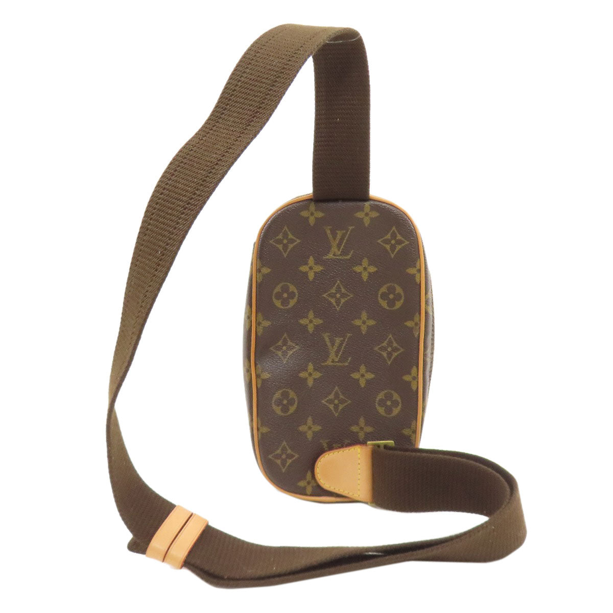 ルイヴィトン M51870 ポシェット・ガンジュ ボディバッグ モノグラムキャンバス レディース 【中古】【LOUIS VUITTON】
