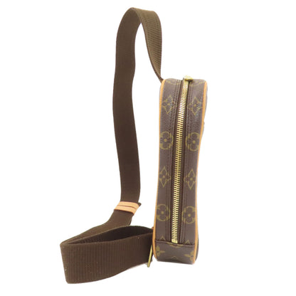 ルイヴィトン M51870 ポシェット・ガンジュ ボディバッグ モノグラムキャンバス レディース 【中古】【LOUIS VUITTON】