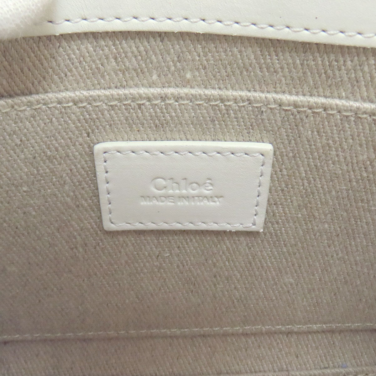 クロエ ウッディ ミニ 2WAY ハンドバッグ レザー レディース 【中古】【CHLOE】