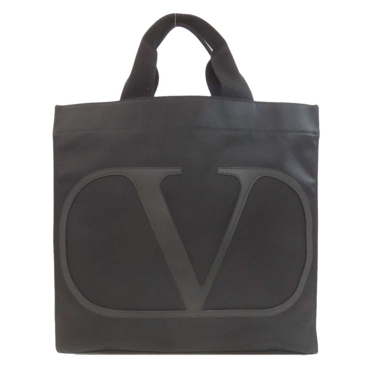 VALENTINO logo Tote Bag Nylon Ladies [Used]