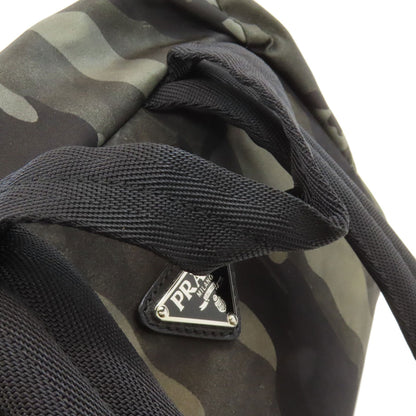 プラダ カモフラージュ柄 リュック・デイパック ナイロン素材 レディース 【中古】【PRADA】
