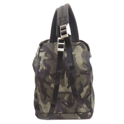 プラダ カモフラージュ柄 リュック・デイパック ナイロン素材 レディース 【中古】【PRADA】
