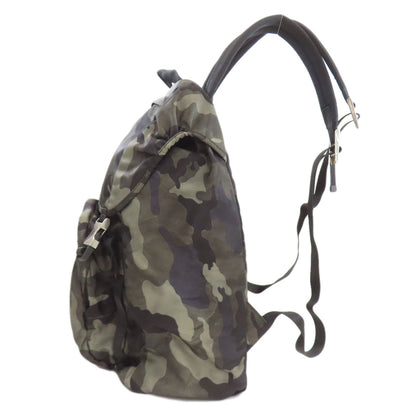 プラダ カモフラージュ柄 リュック・デイパック ナイロン素材 レディース 【中古】【PRADA】
