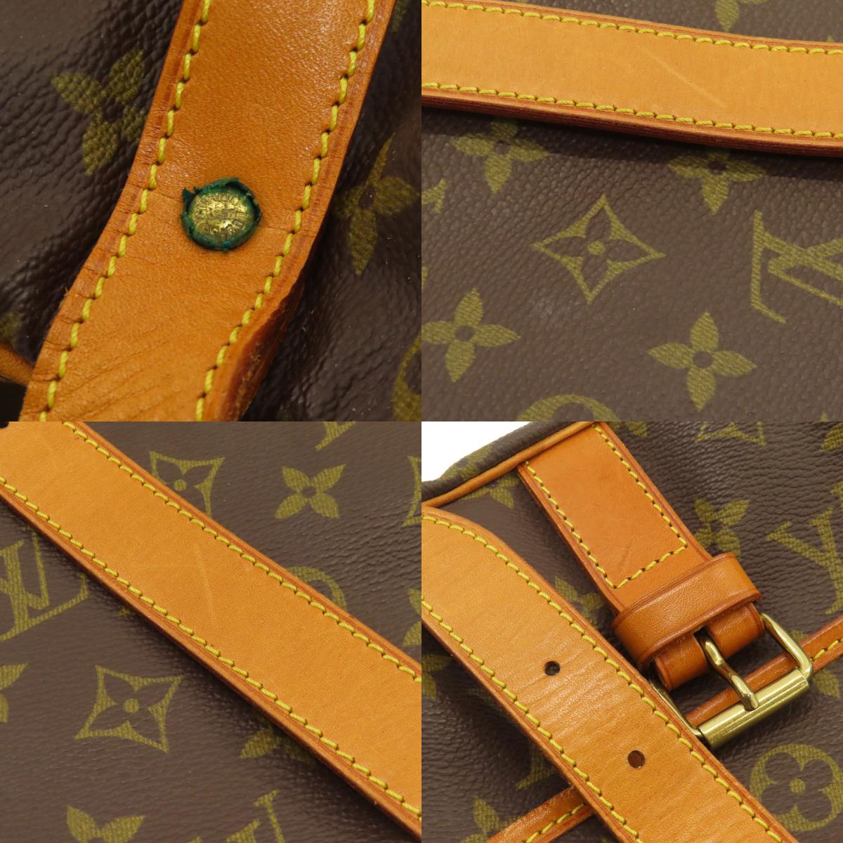 LOUIS VUITTON M42254 Samuel 35 Shoulder Bag Monogram canvas Ladies [Used]
