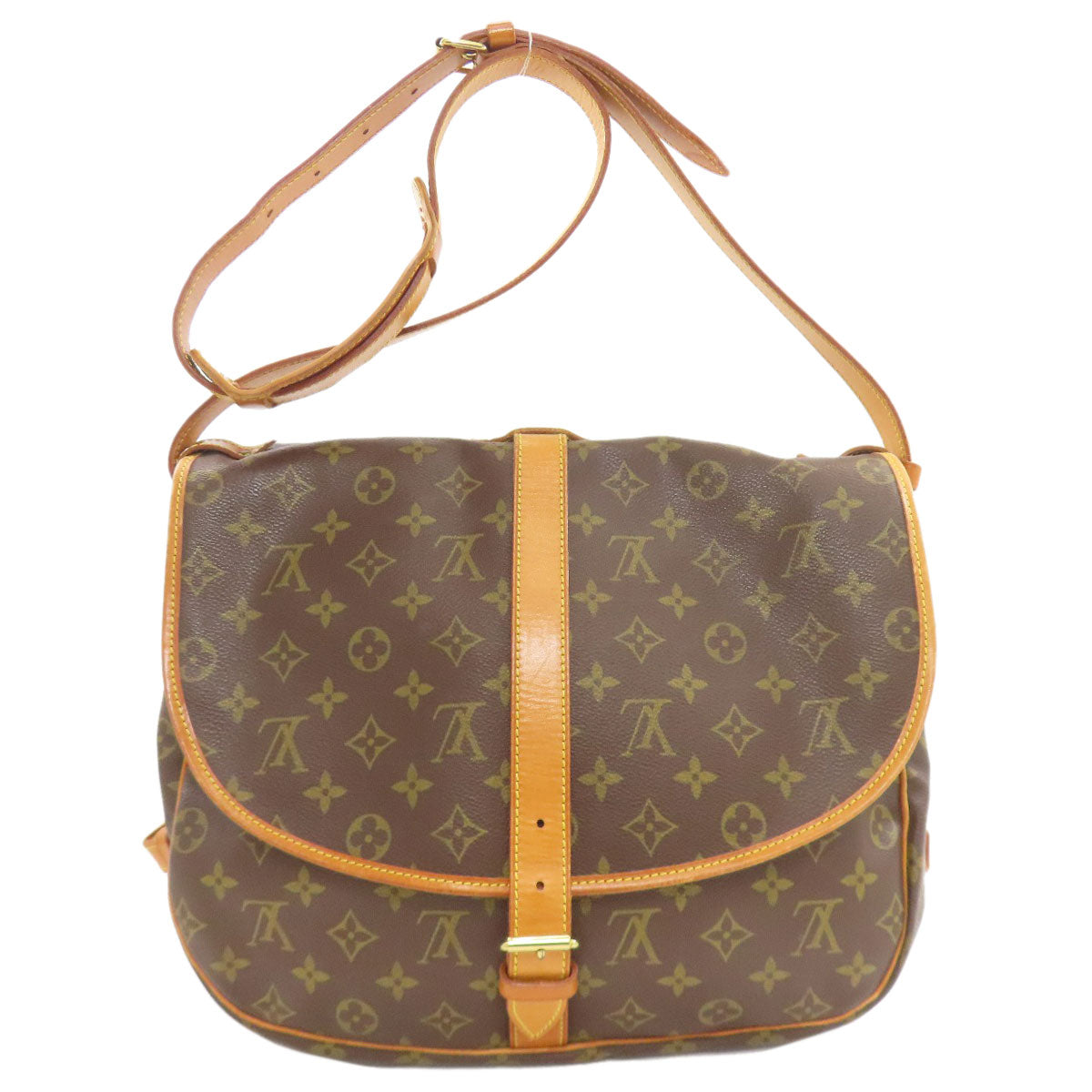 LOUIS VUITTON M42254 Samuel 35 Shoulder Bag Monogram canvas Ladies [Used]