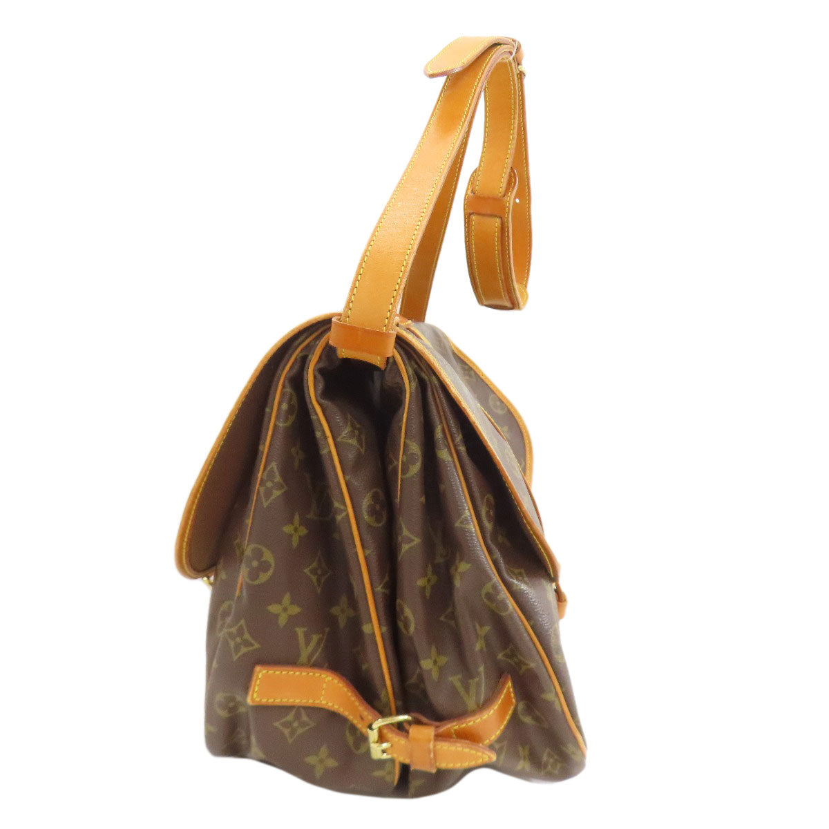 LOUIS VUITTON M42254 Samuel 35 Shoulder Bag Monogram canvas Ladies [Used]