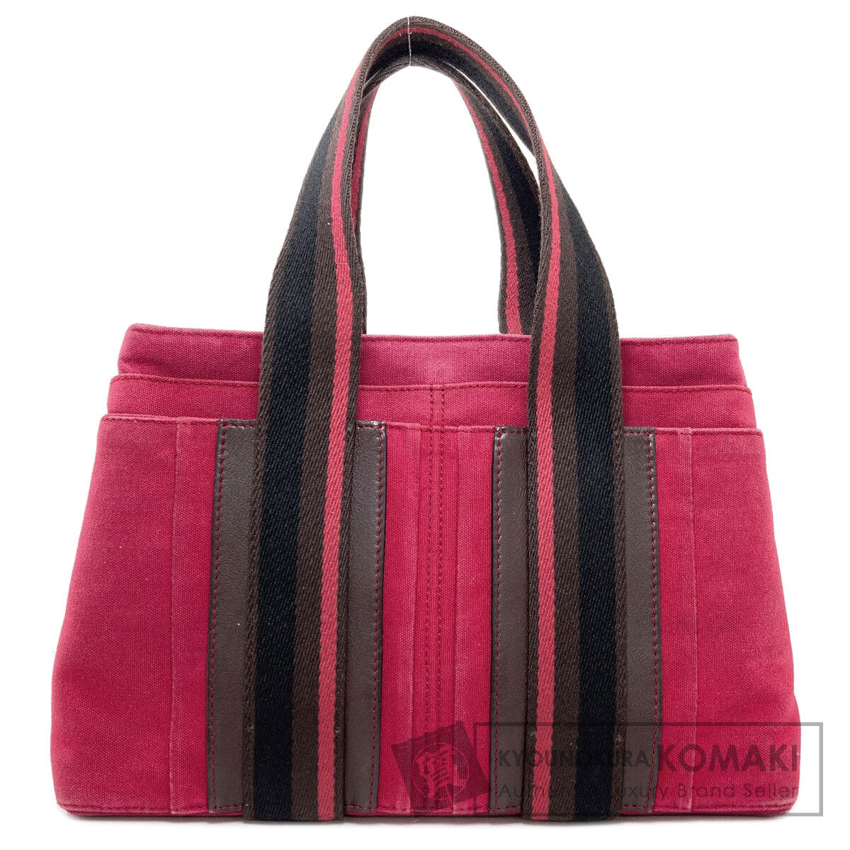 HERMES Toroca Horizontal PM Handbag Canvas Ladies [Used]