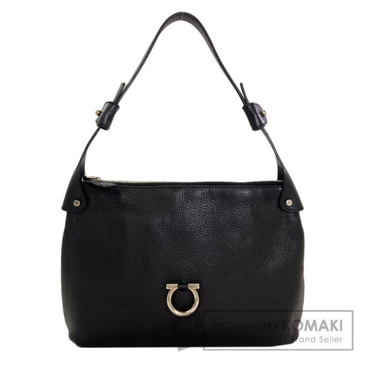 Salvatore Ferragamo Gancini Shoulder Bag Leather Ladies [Used]