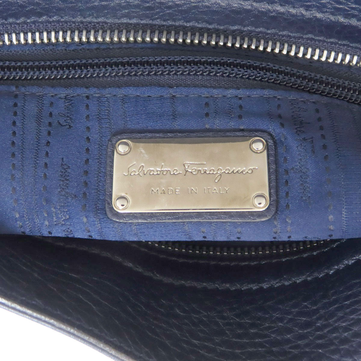 サルヴァトーレフェラガモ ガンチーニ金具 2WAY ハンドバッグ レザー レディース 【中古】【Salvatore Ferragamo】
