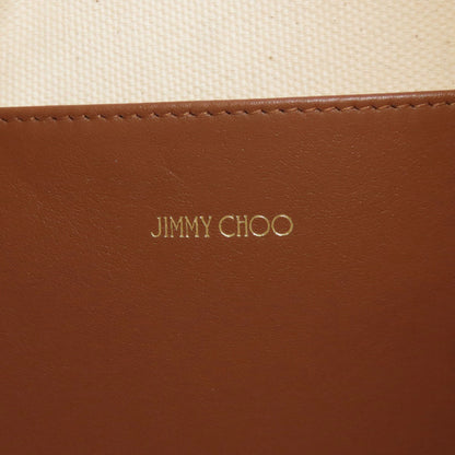 Jimmy Choo logo Tote Bag Canvas Ladies [Used]