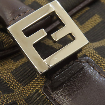 フェンディ ズッカ柄 2WAY ハンドバッグ キャンバス レディース 【中古】【FENDI】