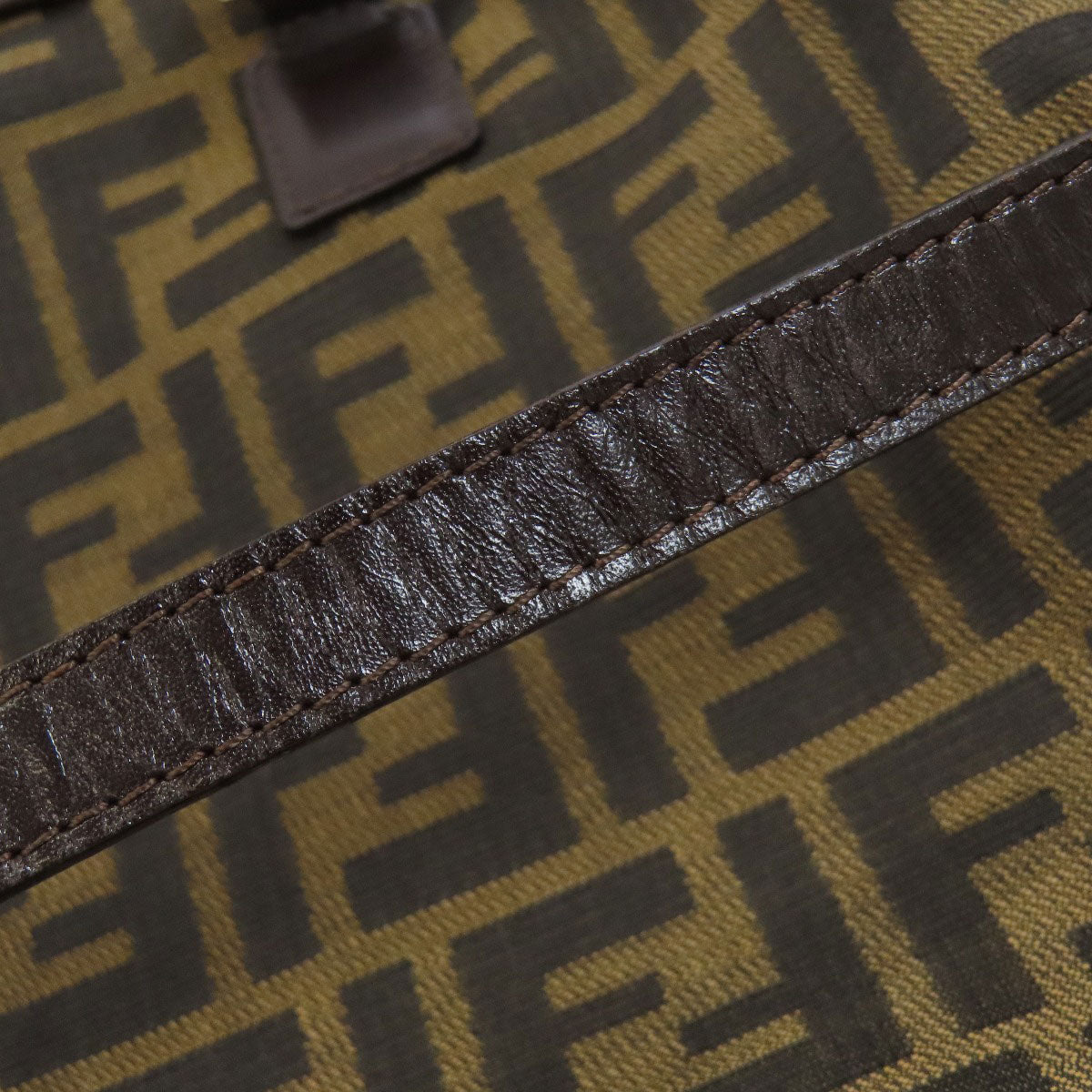 フェンディ ズッカ柄 2WAY ハンドバッグ キャンバス レディース 【中古】【FENDI】
