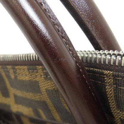 フェンディ ズッカ柄 2WAY ハンドバッグ キャンバス レディース 【中古】【FENDI】