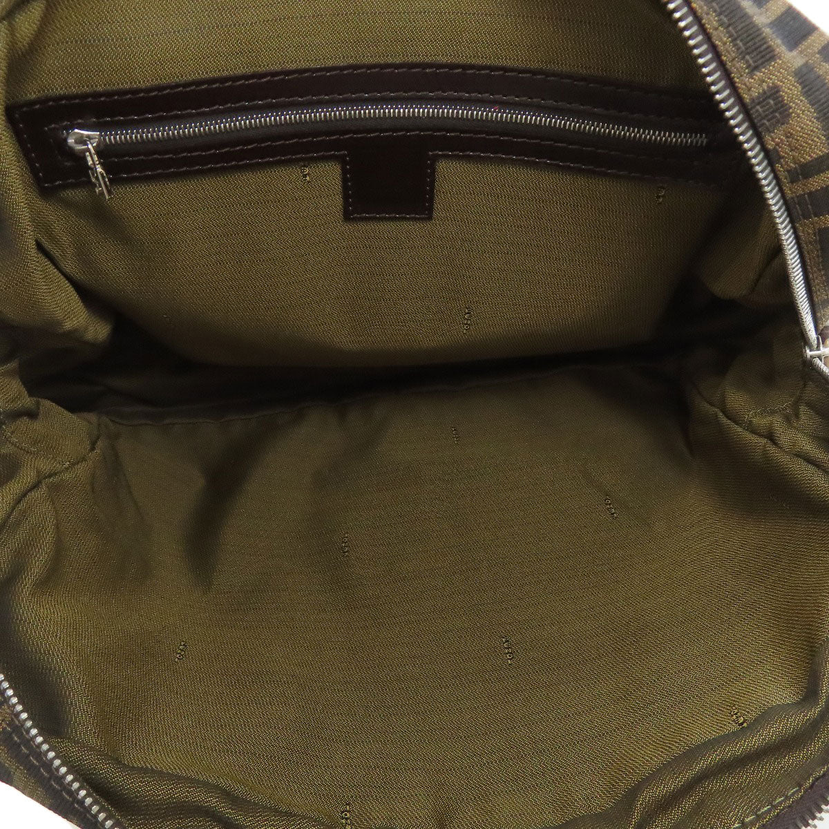 フェンディ ズッカ柄 2WAY ハンドバッグ キャンバス レディース 【中古】【FENDI】