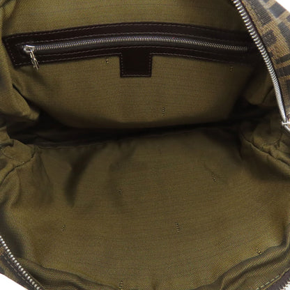 フェンディ ズッカ柄 2WAY ハンドバッグ キャンバス レディース 【中古】【FENDI】