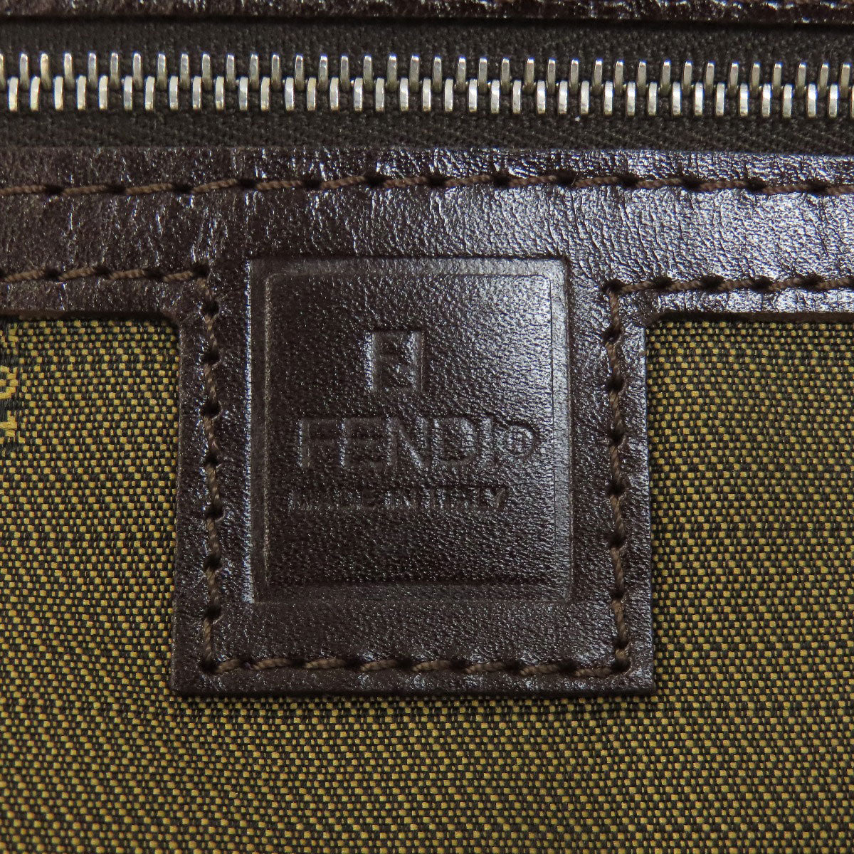 フェンディ ズッカ柄 2WAY ハンドバッグ キャンバス レディース 【中古】【FENDI】